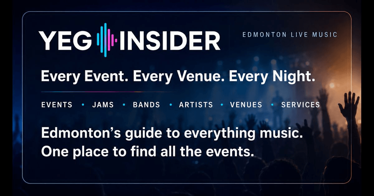 Edmonton Live Music Home | YEG Insider
